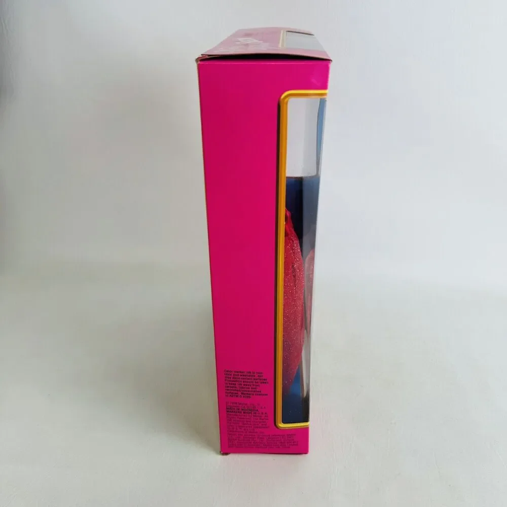 Barbie Very Velvet Doll 20528 Vintage 1998 Markers‎ Stickers Blonde New